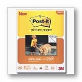 Post-it 8-1/2 x 11 Picture Paper, Matte Finish, 20 Sheets/Pack