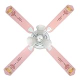 Ceiling Fan 52 Inch: Ballerina - Pink