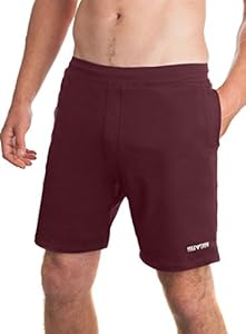 Yoga Crow Mens Swerve Shorts w/Odor-Resistant Inner Liner Medium Madrone