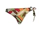 Distinguished Rampage Bikini Bottom with Earth Tone Print, Side Tie Small Right Now