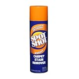 Spot Shot Aerosol Instant Carpet Stain Remover, 18-Ounce Can (Pack of 12)