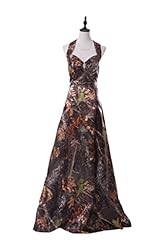 Halter Natural   Waistline Beaded  Dress