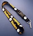 Pittsburgh Steelers Lanyard Keychain
