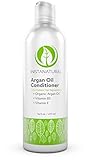 InstaNatural Argan Oil Conditioner - With 100% Certified Organic Moroccan Argan Oil & Vitamin B5 - Best Holistic Treatment for Soft & Silky Hair - Deluxe Nourishment to Hydrate Dry Scalp - 16 OZ