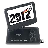 Produkt-Bild: Xoro HSD 7799 Tragbarer DVD-Player (22,8 cm (9 Zoll) 16:9 LED-Backlight-Display, DVB-T Tuner, Kartenslots, USB 2.0 Media Player) grau/schwarz + 8GB USB Stick im sportlichen Design