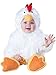 InCharacter Baby's Cluckin' Cutie Chicken Costume, White, Medium
