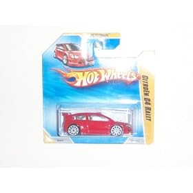 2010 Hot Wheels HW Premiere Red Citro�n C4 Rally #29/52 (029/214) on International Short Card