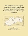 The 2009 Import and Export Market for Juniper Berries and Seeds of Anise, Badian, Fennel, Coriander, Cumin, or Caraway in Slovakia