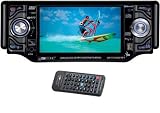 Clatronic AR 773 Stereo-Autoradio (10,9 cm (4,3 Zoll) TFT-Monitor, DVD-Player, PLL-Tuner, Bluetooth, 4 x 60 Watt PMPO Verstärker, USB 2.0) schwarz