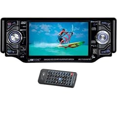 Clatronic AR 773 Stereo-Autoradio (10,9 cm (4,3 Zoll) TFT-Monitor, DVD-Player, PLL-Tuner, Bluetooth, 4 x 60 Watt PMPO Verst�rker, USB 2.0) schwarz