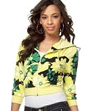 Baby Phat - Baby Phat Floral-Print Cropped Hoodie