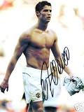 Cristiano Ronaldo Man United Signed Autographed Reprint Photo