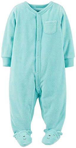 Carter's Baby Boys' Graphic Terry Footie (Baby) - Bear