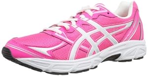 Asics Patriot 6 - Zapatillas de running para mujer, color rosa / blanco / plata, talla 40
