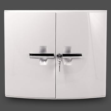 Medizinschrank - Medikamentenschrank - Arzneischrank 2-türig mit Magnet