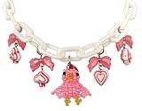 TARINA TARANTINO LUCITE CHARM PET NECKLACE
