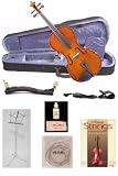 Music Basics Violin Package with Free Tuner - 1/4 Size (VLN-20 1/4 Package)