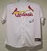 Ozzie Smith Autographed/Hand Signed St Louis Cardinals Majestic Jersey