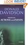 Essays on Actions and Events (Philosophical Essays of Donald Davidson)