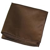 Solid Dark Brown Pocket Square