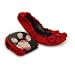 Red Shoes Size 4 Redfoot Belle Red Folding Shoes Small Size 3/4