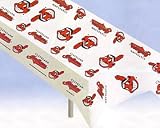 Cleveland Indians Plastic Table Cover Heavy Duty Officially Licensed Team Logo