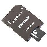 SimpleTech - Flash memory card ( SD adapter included ) - 512 MB - microSD