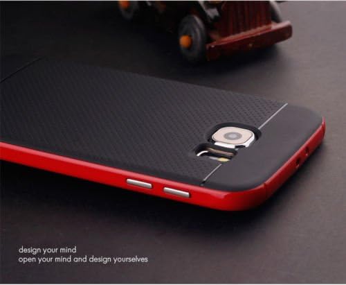 Hard Bumper Hybrid Soft Rubber Skin Case Cover For Samsung Galaxy S7edge Red