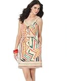 BCBG MAX AZRIA - BCBGMAXAZRIA Charlie's Stripe and Patchwork Tank Dress