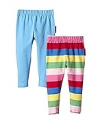 Toby Tiger Pack x 2 Leggings Leggirly (Multicolor)