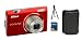 Coolpix S5100+ Case + 4GB SD (Rot, 12MP, Nikkor Zoom 4x, Breitwinkel)