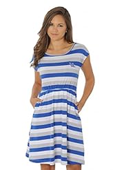 Cotton Striped Print  Dress