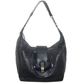 Click here to buy Fendi Black Pebbled Leather Shoulder B. Bag 8BR563UP8F0GU3 by Fendi.
