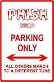 PHISH HEAD PARKING sign * street music NEW