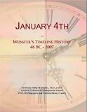 January 4th: Webster's Timeline History, 48 BC - 2007