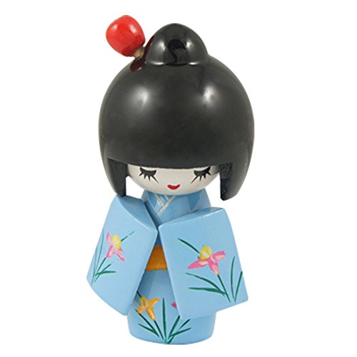 Carved-Flower-Kimono-Japanese-Kokeshi-Doll-Baby-Blue