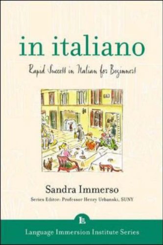 City Travel Guides Discounted  Books : In Italiano (Book + 3CDs): Rapid Success in Italian for Beginners (Language Immersion Institute)