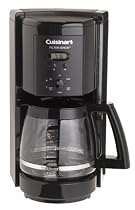 Cuisinart DCC1000BK 12-Cup Coffeemaker, Black