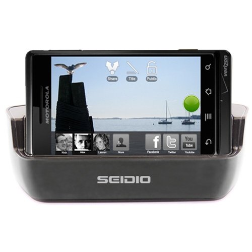 Seidio BD2-CRDTMTDD Desktop Charging Cradle Kit for Motorola Droid (Black)
