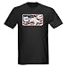 American POWERLIFTING Bodybuilding Dark T-Shirt by CafePress