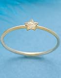 NOJESS WEB limited K10 Star Pinky ring US size 2.5 New