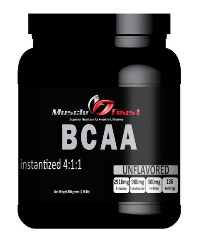 Instantized Unflavored BCAA 4:1:1 800 Grams