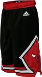 Chicago Bulls Black Replica Road Short - Youth