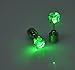 Esonstyle 10 Pair LED Earrings Glowing Light up Ear Drop Pendant Stud Stainless Multi-color
