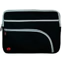 Kroo Retro Glove Sleeve for Netbook up to 12-Inch (Black)