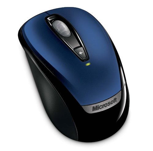 Microsoft Wireless Mobile Mouse 3000 6ba-00028 - Blue Picture