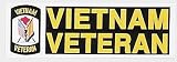 Vietnam Veteran Bumper Sticker