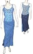 Skirt Top Set Georgette Embroidery Womens Casual Sundresses Size S (skts101)