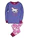 Hatley Little Girls' Pajama Set Applique Unicorns