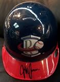 Jeff Francoeur Rome Braves Autographed/Hand Signed Baseball Mini Helmet